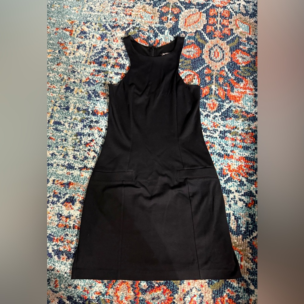 EXPRESS Black Sleeveless Dress